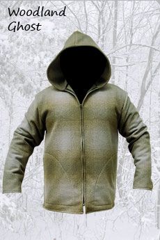 Wool Jacket Woodland Ghost