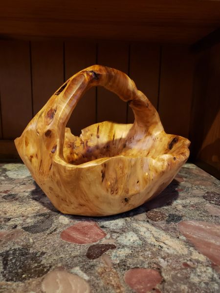 Handmade Wood Basket
