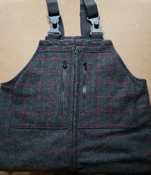 Wool Bibs Melton Gray