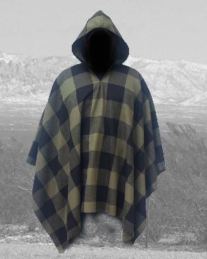 Poncho Buffalo Trace Olive Drab (Extra Heavy Weight)