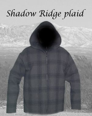 Jacket w/side pockets Shadow Ridge Plaid