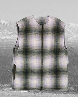 Wool Vest Woodland Ghost