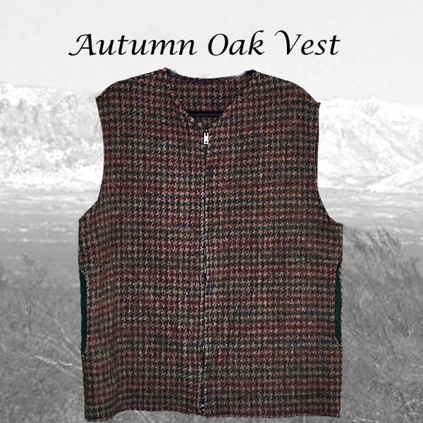 Wool Vest Autumn Oak