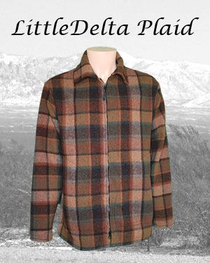 Jacket w/Collar Little Delta Plaid
