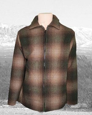 Jacket W/Collar New Plaid 01