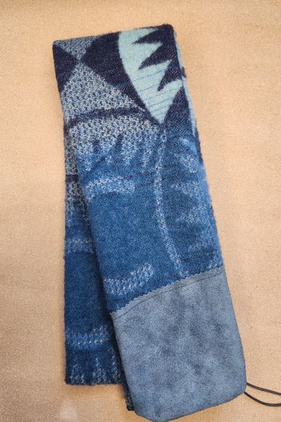 Wool Leather tip bowcase Navajo 71