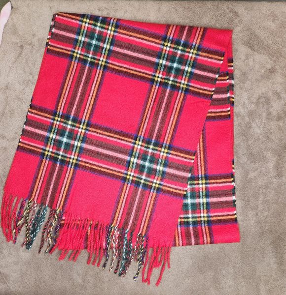 Tartan Plaid Scarf 01