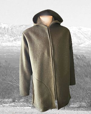 Wool Canoe Jacket Army Green