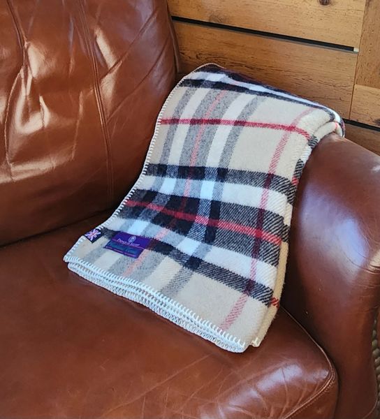 Wool Tartan Plaid Blanket McKellar