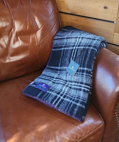 Wool Tartan Plaid Blanket 1