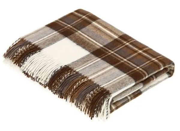 Tartain Plaid Blanket Natural Dress Stewart