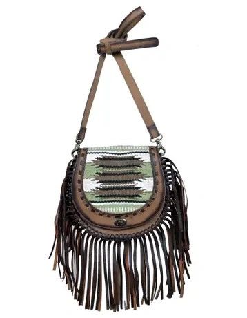 Horseshoe Shaped Leather Bag 02