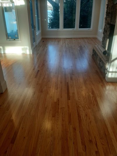 Redoak living room 