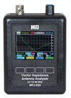 MFJ-223 COLOR GRAPHIC VNA ANTENNA ANALYZER, 1-60MHZ