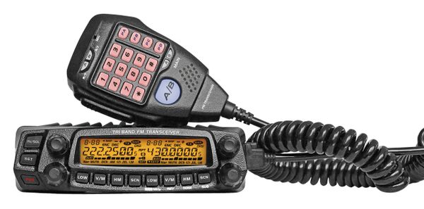 Anytone AT-5888UVIII Triband 2M/220MHz/440Mhz Mobile Radio