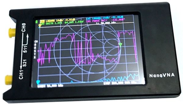 NANO VNA-H4 4" TOUCHSCREEN SWR ANALYZER