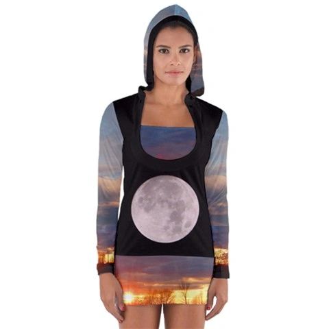 Sunset Day Moon Night Moon Hoodie