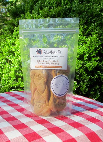 Homemade dog treats with best sale chicken broth