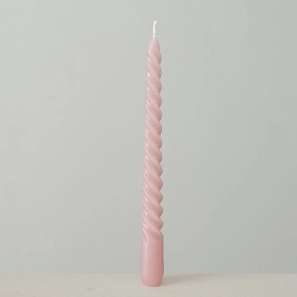 Blush Pink Twisto Candles