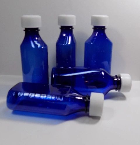 RX medicine bottles 12 ounce Graduated Ovals