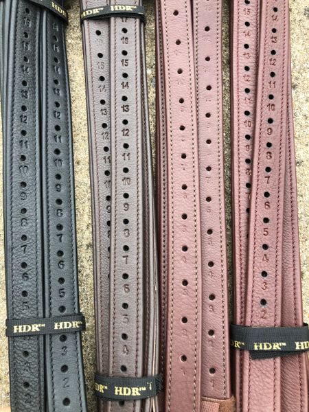 Henri de Rivel Triple Covered Grippy Close Contact Stirrup Leathers