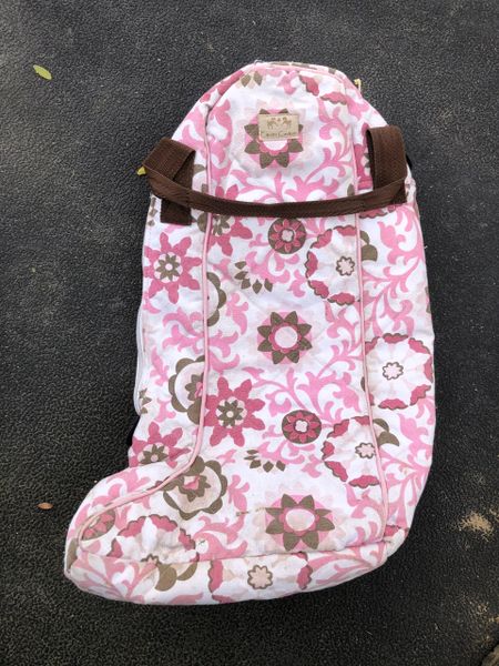 Used Equine couture boot bag