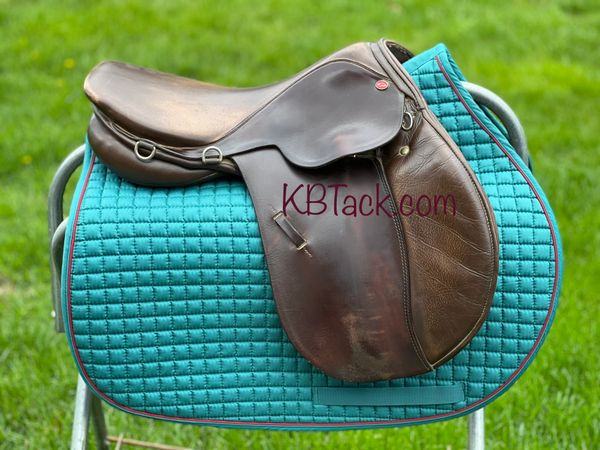 Courbette Lemetex Alpina Close Contact Jump Saddle, 16.5 Seat