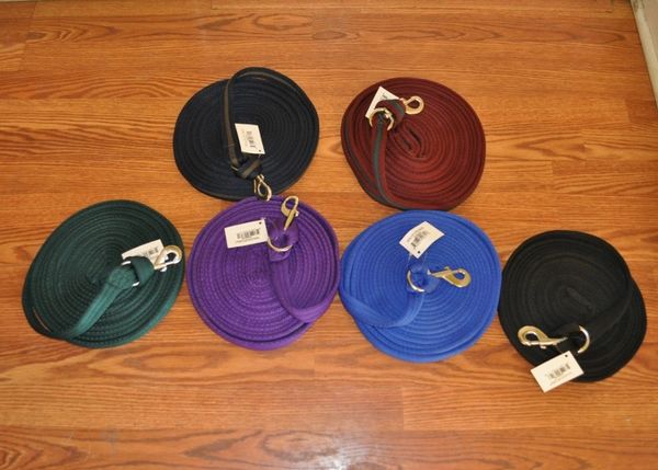 GATSBY CUSHION WEBBED LUNGE LINE WITH LOOP HANDLE
