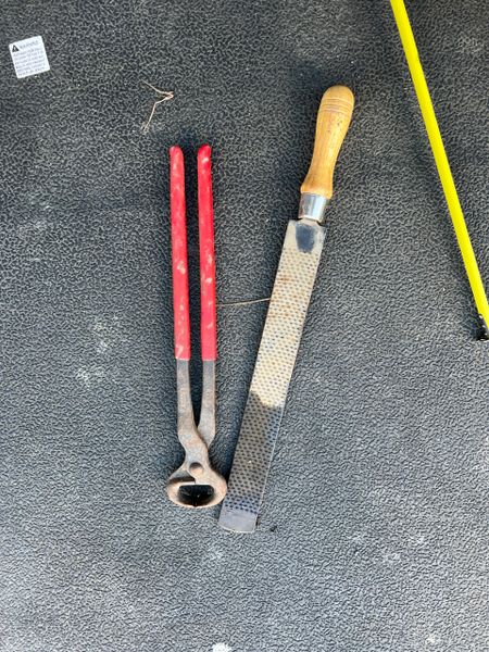 Used farrier tools