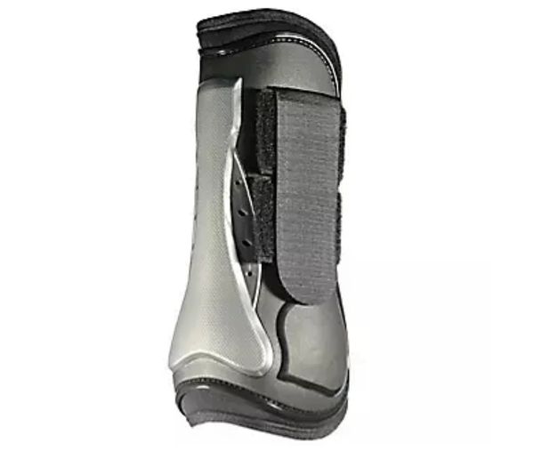 Equine innovations open front jumping and fetlock boots