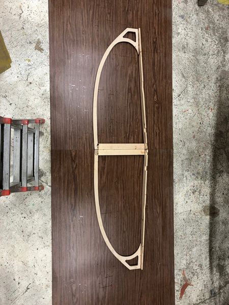 Wood rear window frame ( 7AC to 7GCB )