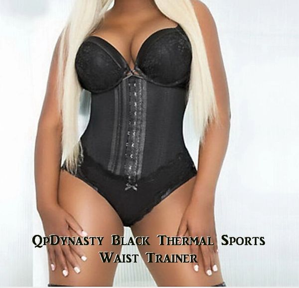 Waist Trainer Sports Black Thermal  Qpdynasty best in organic products &  Hair Loss