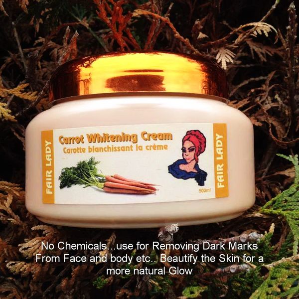 Carrot Whitening Toning Cream (Lrg) Qpdynasty best in organic