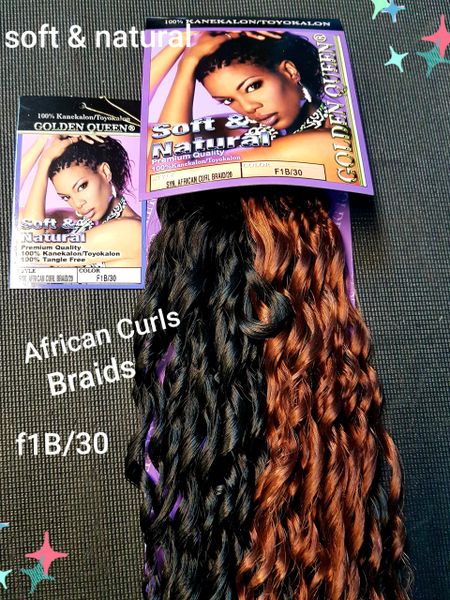 Jamaican Curl Kanekalon and Toyokalon Crochet Braid Hair by