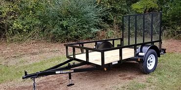 5x8 Elite Angle Iron Utility Trailer, Ji small engine repair