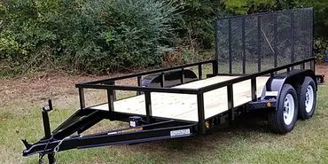 6x12 2 axle Elite Channel Iron Utility Trailer, Ji small engine repair