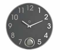 Brussels Anthracite Clock