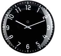 Quito Black Clock Large
