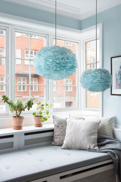 Eos Light Blue Lamp Shade