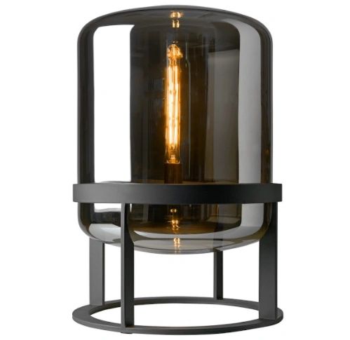 Melbourne Table lamp Smoked Glass