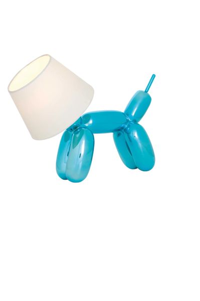 Balloon Dog Table Lamp (Blue)