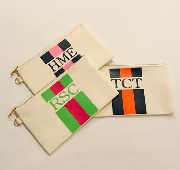 Custom discount zipper pouch