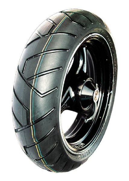 Vee Rubber 130-70-12 Tubeless Tire VRM-119C tread pattern