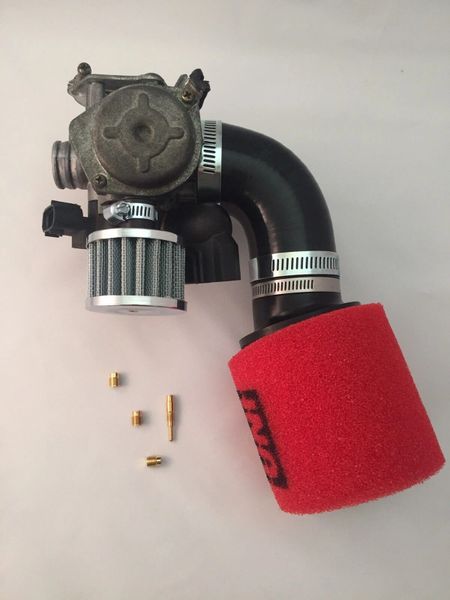 Honda Ruckus 49cc intake kit UNI Filter idle main JETS nps50 carburator Gy6 50cc