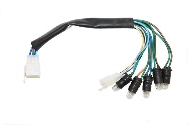 Universal Parts Speedometer Assembly Wiring Harness - 5 Bulb | JST4SHW