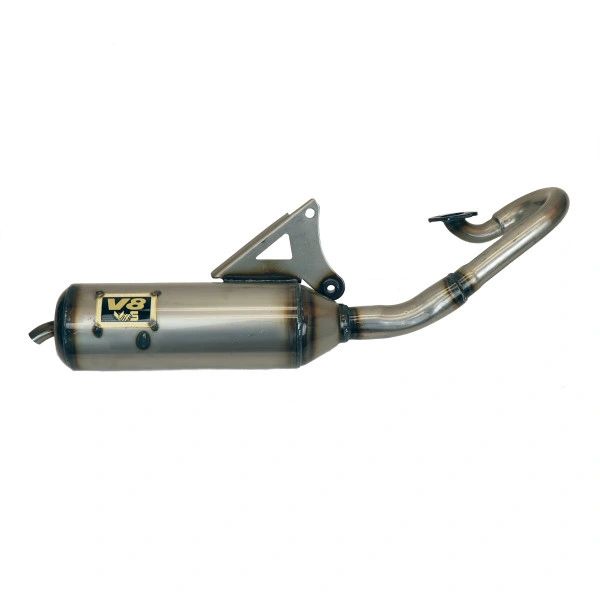 YMS V8 Yamaha Jog Performance Exhaust - Raw