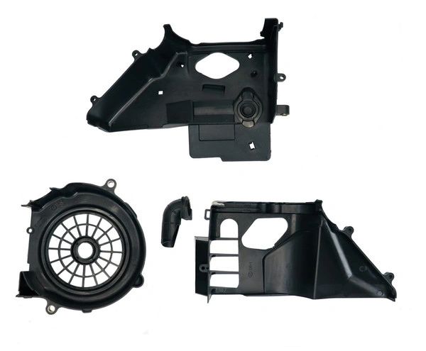 Cooling shroud set GY6 125cc and 150cc for use with emissions system (PAIR) equipped 4-stroke engines