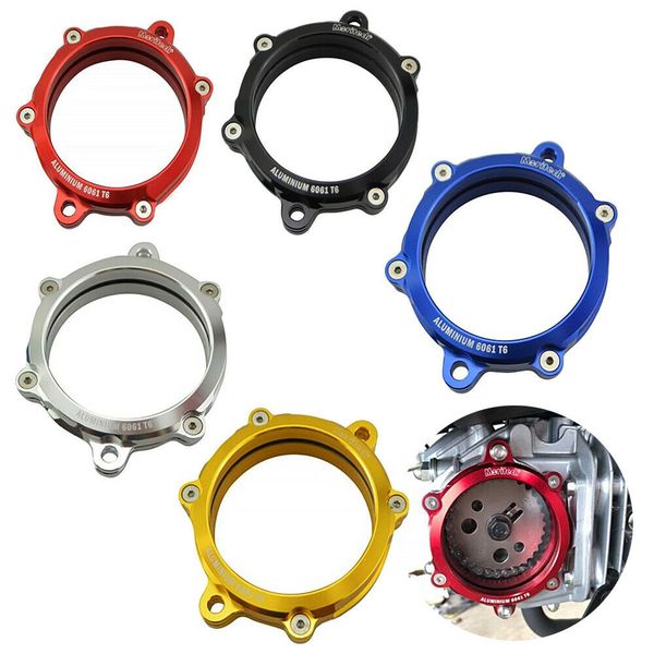 Honda GROM / MONKEY 125 Moritech cnc aluminium cylinder head cover with clear window