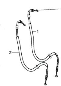 HONDA Grom OEM throttle cables