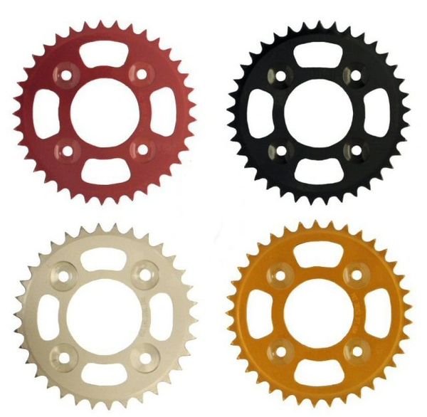 PBI Sprockets Aluminum Honda Grom Rear Sprocket JST4SHW RUCKS